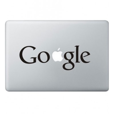 Google Logo Macbook Aufkleber